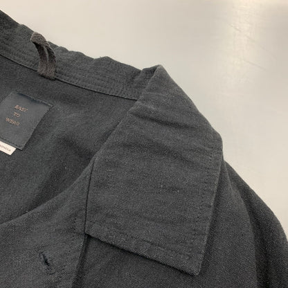 【中古品】【メンズ】 EASY TO WEAR イージートゥウェアー ETW20SS-JKT001 LINEN CANVAS JACKET リネン キャンバス ジャケット アウター 147-260930-kh-04-izu サイズ：48 カラー：ブラック 万代Net店