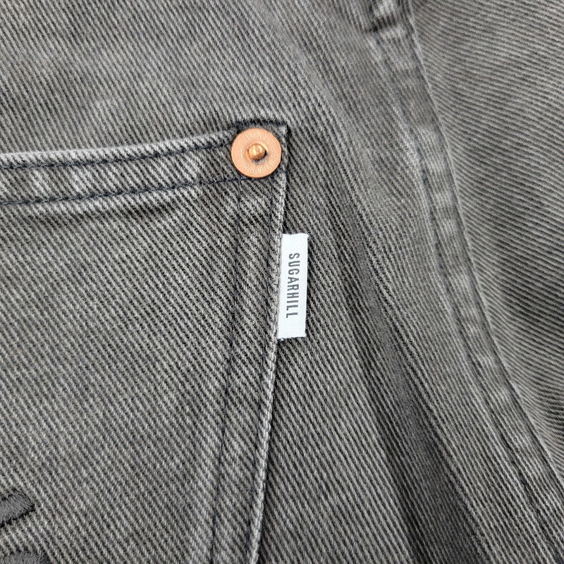 【中古品】【メンズ】 SUGARHILL シュガーヒル CS MODERN DENIM WIDE CUT 116240390 モダンデニム ワイドカット パンツ 156-260929-as-18-izu サイズ：30 カラー：ブラック 万代Net店