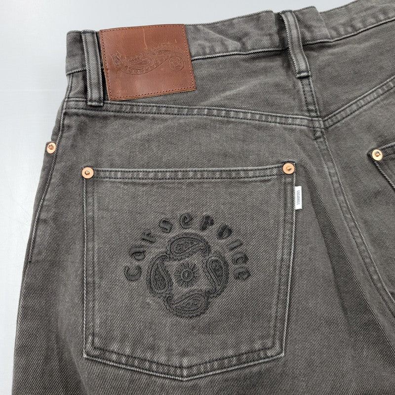 【中古品】【メンズ】 SUGARHILL シュガーヒル CS MODERN DENIM WIDE CUT 116240390 モダンデニム ワイドカット パンツ 156-260929-as-18-izu サイズ：30 カラー：ブラック 万代Net店
