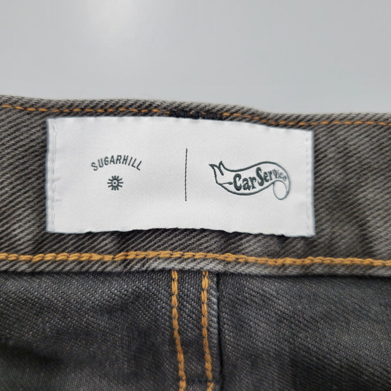 【中古品】【メンズ】 SUGARHILL シュガーヒル CS MODERN DENIM WIDE CUT 116240390 モダンデニム ワイドカット パンツ 156-260929-as-18-izu サイズ：30 カラー：ブラック 万代Net店