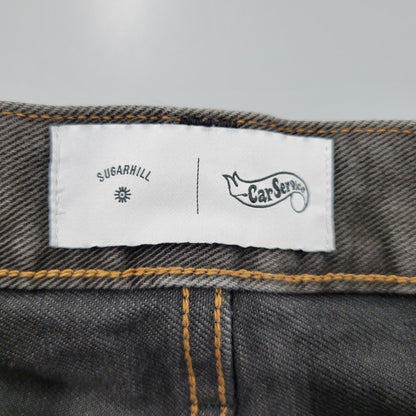 【中古品】【メンズ】 SUGARHILL シュガーヒル CS MODERN DENIM WIDE CUT 116240390 モダンデニム ワイドカット パンツ 156-260929-as-18-izu サイズ：30 カラー：ブラック 万代Net店