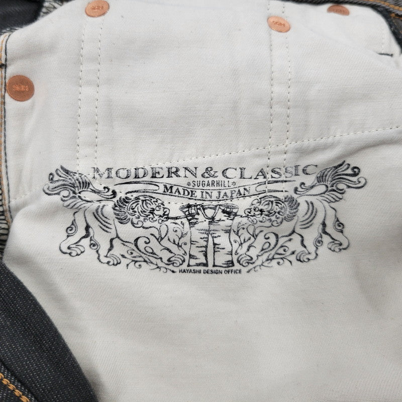 【中古品】【メンズ】 SUGARHILL シュガーヒル CS MODERN DENIM WIDE CUT 116240390 モダンデニム ワイドカット パンツ 156-260929-as-18-izu サイズ：30 カラー：ブラック 万代Net店