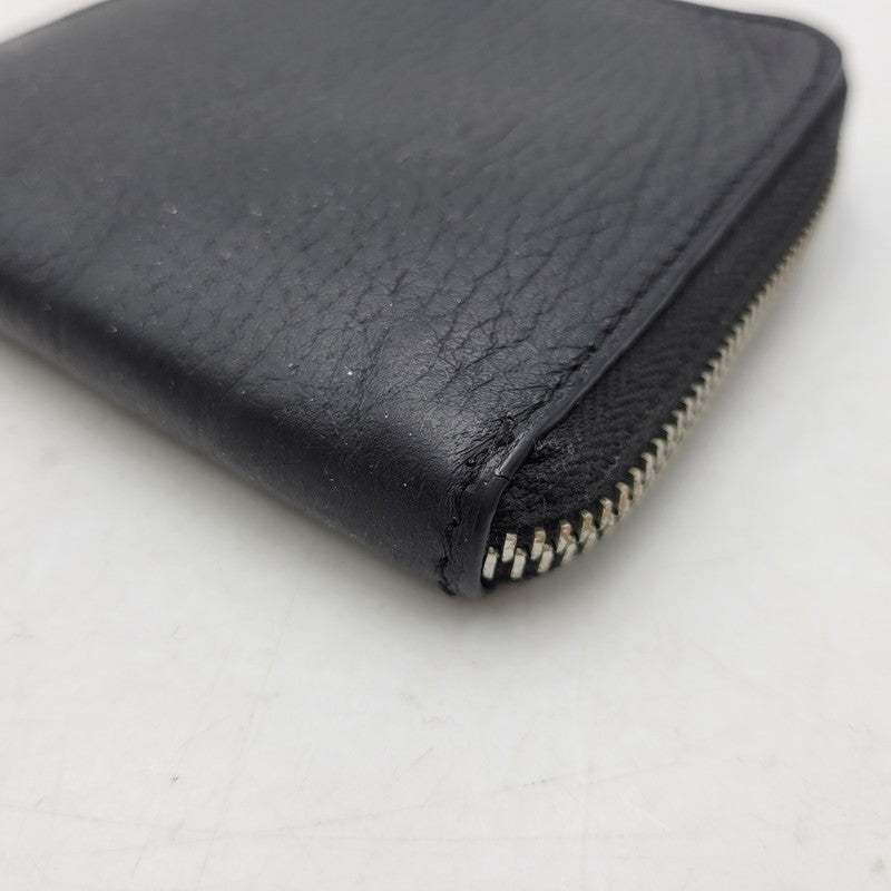 【中古品】【メンズ/レディース】 MARTIN MARGIELA マルタンマルジェラ SA1UI0013 ZIP ROUND WALLET ジップ ラウンド ウォレット 財布 181-260927-yn-08-izu サイズ：UNI カラー：ブラック 万代Net店