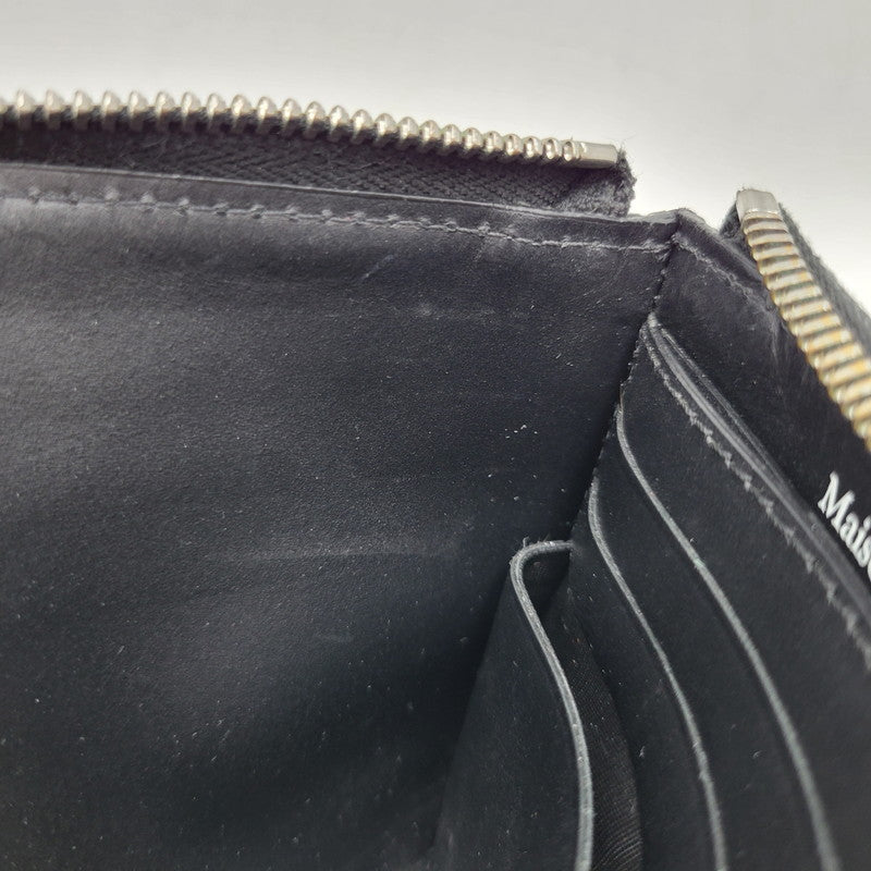 【中古品】【メンズ/レディース】 MARTIN MARGIELA マルタンマルジェラ SA1UI0013 ZIP ROUND WALLET ジップ ラウンド ウォレット 財布 181-260927-yn-08-izu サイズ：UNI カラー：ブラック 万代Net店