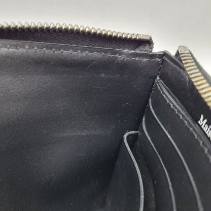 【中古品】【メンズ/レディース】 MARTIN MARGIELA マルタンマルジェラ SA1UI0013 ZIP ROUND WALLET ジップ ラウンド ウォレット 財布 181-260927-yn-08-izu サイズ：UNI カラー：ブラック 万代Net店