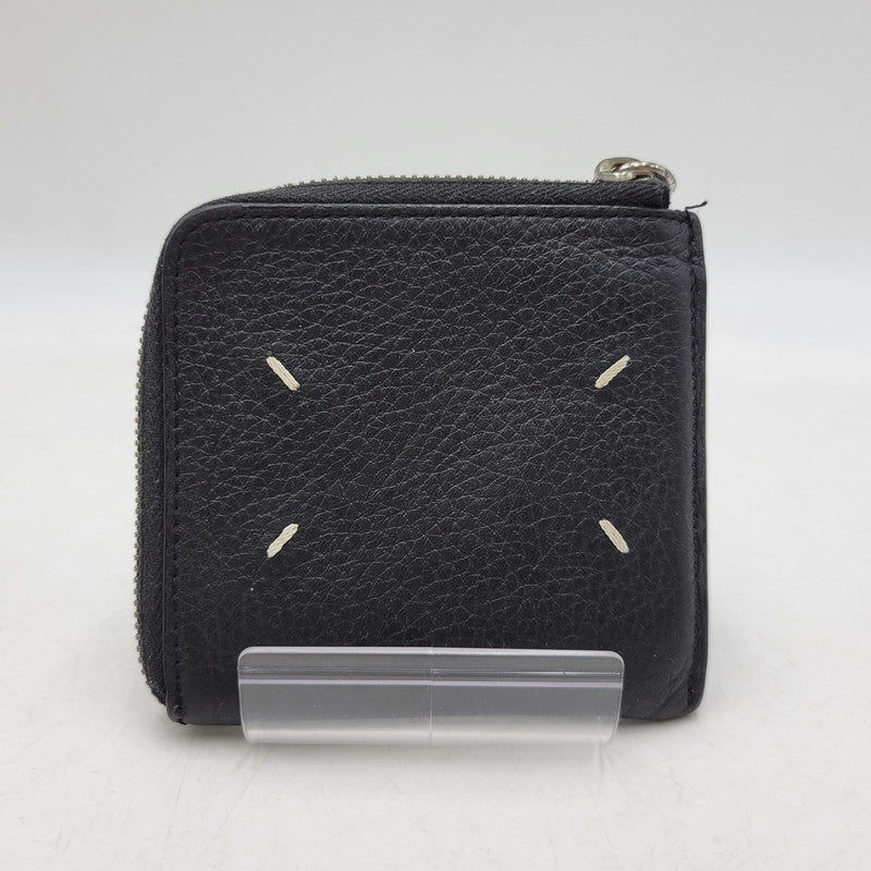 【中古品】【メンズ/レディース】 MARTIN MARGIELA マルタンマルジェラ SA1UI0013 ZIP ROUND WALLET ジップ ラウンド ウォレット 財布 181-260927-yn-08-izu サイズ：UNI カラー：ブラック 万代Net店