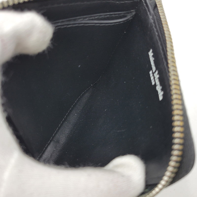 【中古品】【メンズ/レディース】 MARTIN MARGIELA マルタンマルジェラ SA1UI0013 ZIP ROUND WALLET ジップ ラウンド ウォレット 財布 181-260927-yn-08-izu サイズ：UNI カラー：ブラック 万代Net店