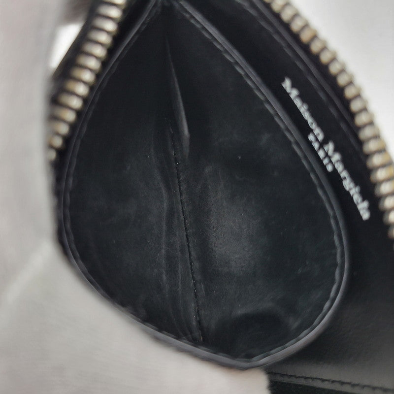 【中古品】【メンズ/レディース】 MARTIN MARGIELA マルタンマルジェラ SA1UI0013 ZIP ROUND WALLET ジップ ラウンド ウォレット 財布 181-260927-yn-08-izu サイズ：UNI カラー：ブラック 万代Net店