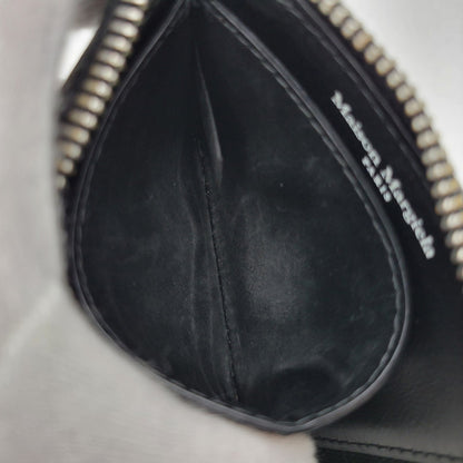 【中古品】【メンズ/レディース】 MARTIN MARGIELA マルタンマルジェラ SA1UI0013 ZIP ROUND WALLET ジップ ラウンド ウォレット 財布 181-260927-yn-08-izu サイズ：UNI カラー：ブラック 万代Net店