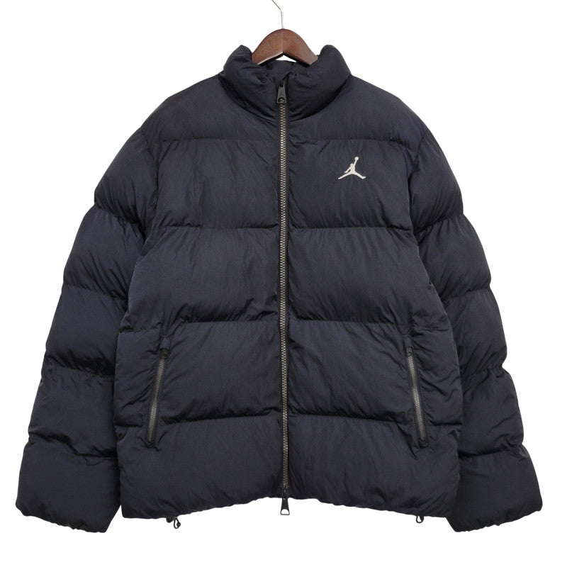 【中古品】【メンズ】 NIKE ナイキ JORDAN BRAND AS M J ESS POLY PUFFER JKT FB7332-010 ジョーダン ブランド パファー ジャケット ダウン 148-260929-as-13-izu サイズ：L カラー：ブラック 万代Net店