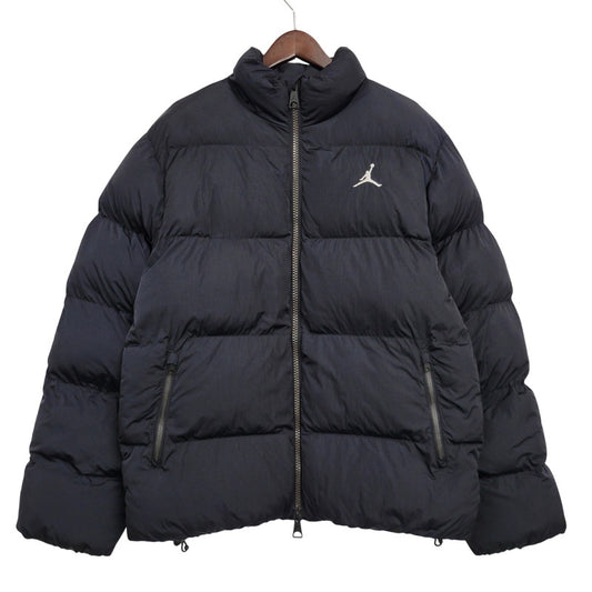 【中古品】【メンズ】 NIKE ナイキ JORDAN BRAND AS M J ESS POLY PUFFER JKT FB7332-010 ジョーダン ブランド パファー ジャケット ダウン 148-260929-as-13-izu サイズ：L カラー：ブラック 万代Net店