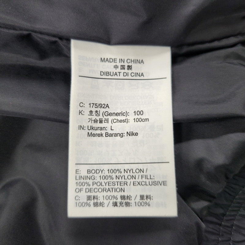 【中古品】【メンズ】 NIKE ナイキ JORDAN BRAND AS M J ESS POLY PUFFER JKT FB7332-010 ジョーダン ブランド パファー ジャケット ダウン 148-260929-as-13-izu サイズ：L カラー：ブラック 万代Net店