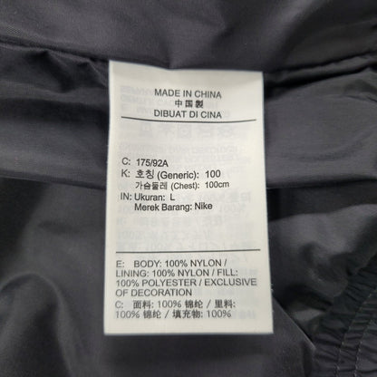 【中古品】【メンズ】 NIKE ナイキ JORDAN BRAND AS M J ESS POLY PUFFER JKT FB7332-010 ジョーダン ブランド パファー ジャケット ダウン 148-260929-as-13-izu サイズ：L カラー：ブラック 万代Net店