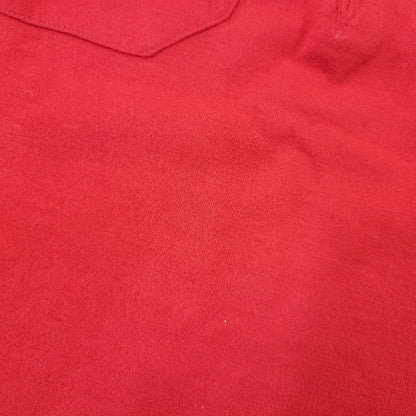 【中古品】【メンズ】 THE SPINNAKER SHIRTS ザ・スピンネーカー・シャツ ロケットTALON タロン 60’S HALF ZIP SHIRT ハーフ ジップ シャツ トップス 長袖 146-261029-ya-10-izu サイズ：M カラー：レッド 万代Net店