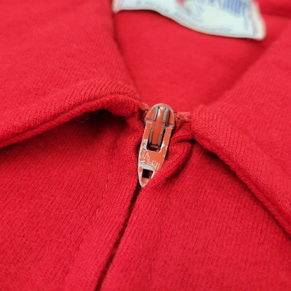 【中古品】【メンズ】 THE SPINNAKER SHIRTS ザ・スピンネーカー・シャツ ロケットTALON タロン 60’S HALF ZIP SHIRT ハーフ ジップ シャツ トップス 長袖 146-261029-ya-10-izu サイズ：M カラー：レッド 万代Net店