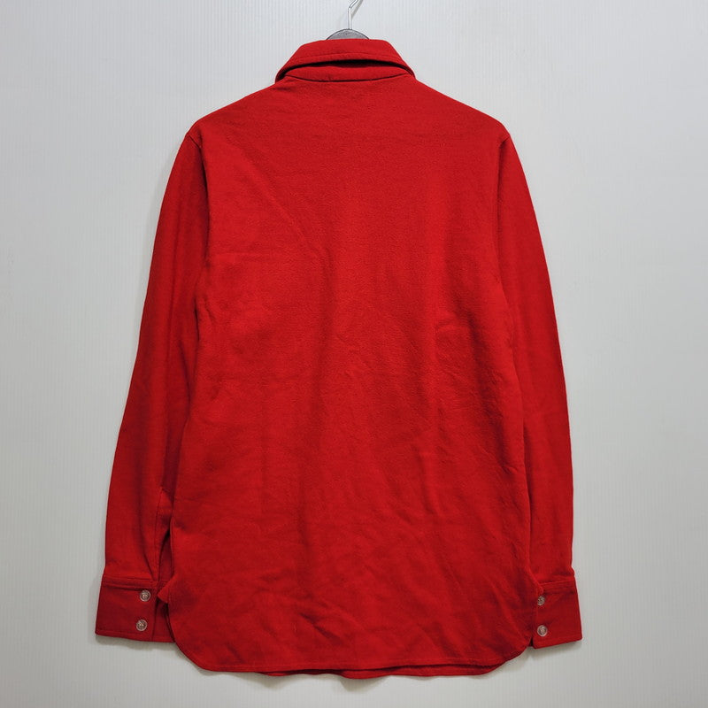 【中古品】【メンズ】 THE SPINNAKER SHIRTS ザ・スピンネーカー・シャツ ロケットTALON タロン 60’S HALF ZIP SHIRT ハーフ ジップ シャツ トップス 長袖 146-261029-ya-10-izu サイズ：M カラー：レッド 万代Net店