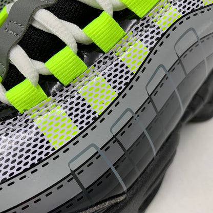 【中古品】【レディース】 NIKE ナイキ×LEGO レゴ GS AIR MAX 95 エア マックス スニーカー シューズ 靴 166-260926-cs-03-izu サイズ：24cm カラー：BLACK/METALLIC SILVER-DK SMOKE GREY 万代Net店
