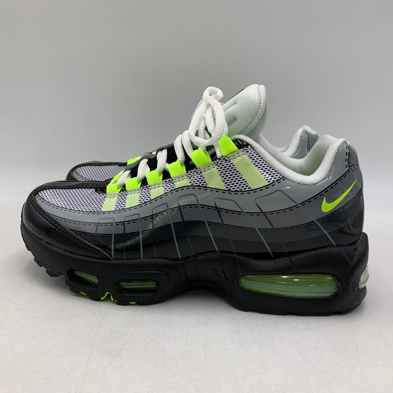 【中古品】【レディース】 NIKE ナイキ×LEGO レゴ GS AIR MAX 95 エア マックス スニーカー シューズ 靴 166-260926-cs-03-izu サイズ：24cm カラー：BLACK/METALLIC SILVER-DK SMOKE GREY 万代Net店
