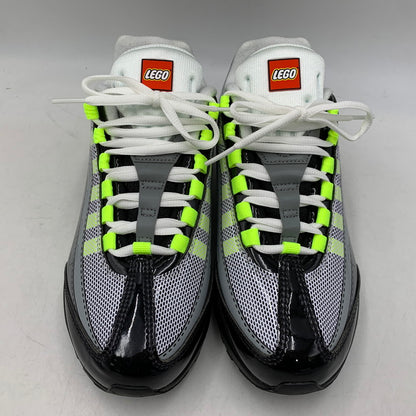 【中古品】【レディース】 NIKE ナイキ×LEGO レゴ GS AIR MAX 95 エア マックス スニーカー シューズ 靴 166-260926-cs-03-izu サイズ：24cm カラー：BLACK/METALLIC SILVER-DK SMOKE GREY 万代Net店