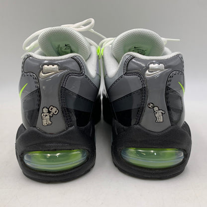 【中古品】【レディース】 NIKE ナイキ×LEGO レゴ GS AIR MAX 95 エア マックス スニーカー シューズ 靴 166-260926-cs-03-izu サイズ：24cm カラー：BLACK/METALLIC SILVER-DK SMOKE GREY 万代Net店