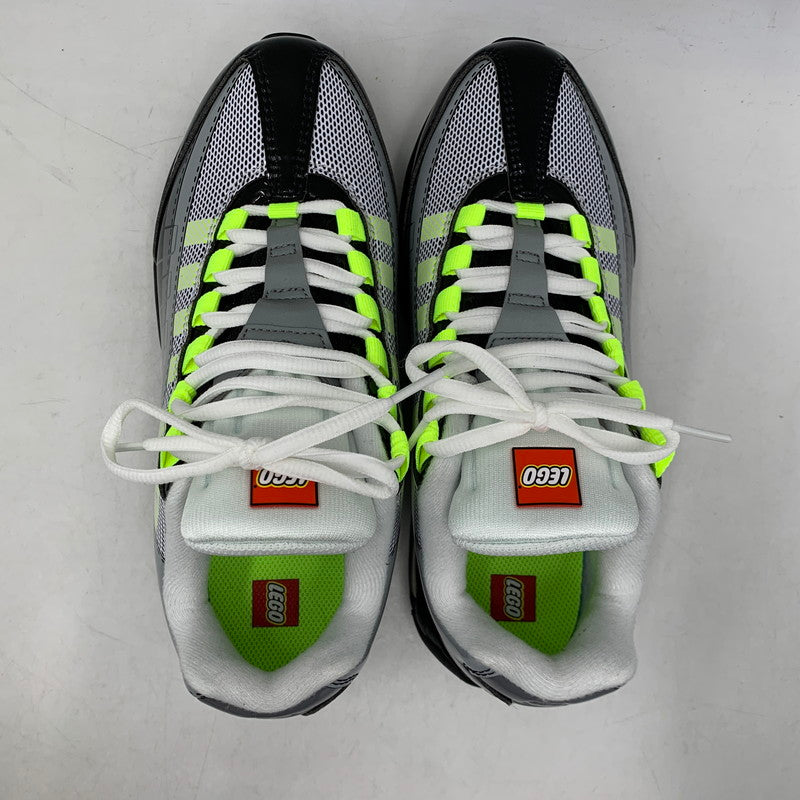 【中古品】【レディース】 NIKE ナイキ×LEGO レゴ GS AIR MAX 95 エア マックス スニーカー シューズ 靴 166-260926-cs-03-izu サイズ：24cm カラー：BLACK/METALLIC SILVER-DK SMOKE GREY 万代Net店
