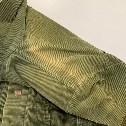 【現状渡し品】【メンズ】 LEVI'S リーバイス 70S 70505 CORDUROY JACKET コーデュロイ ジャケット アウター 146-260927-ya-04-izu サイズ：36 カラー：オリーブ 万代Net店