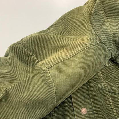【現状渡し品】【メンズ】 LEVI'S リーバイス 70S 70505 CORDUROY JACKET コーデュロイ ジャケット アウター 146-260927-ya-04-izu サイズ：36 カラー：オリーブ 万代Net店