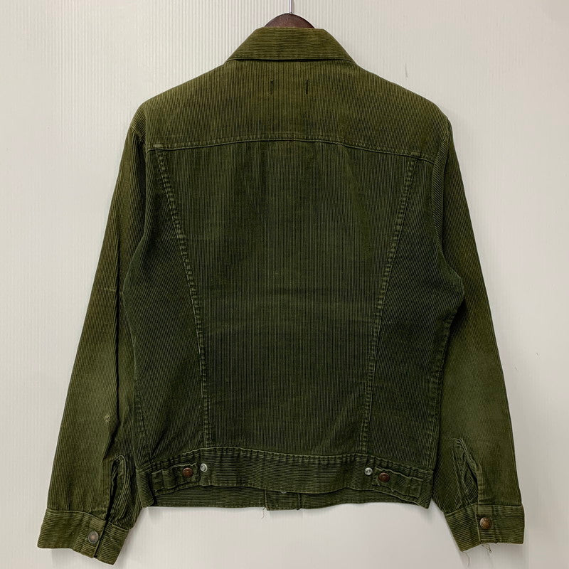 【現状渡し品】【メンズ】 LEVI'S リーバイス 70S 70505 CORDUROY JACKET コーデュロイ ジャケット アウター 146-260927-ya-04-izu サイズ：36 カラー：オリーブ 万代Net店