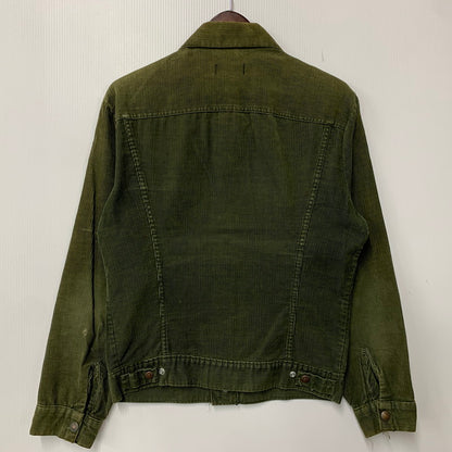 【現状渡し品】【メンズ】 LEVI'S リーバイス 70S 70505 CORDUROY JACKET コーデュロイ ジャケット アウター 146-260927-ya-04-izu サイズ：36 カラー：オリーブ 万代Net店