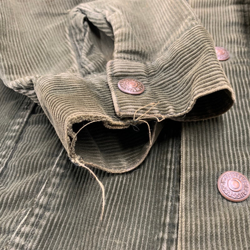【現状渡し品】【メンズ】 LEVI'S リーバイス 70S 70505 CORDUROY JACKET コーデュロイ ジャケット アウター 146-260927-ya-04-izu サイズ：36 カラー：オリーブ 万代Net店
