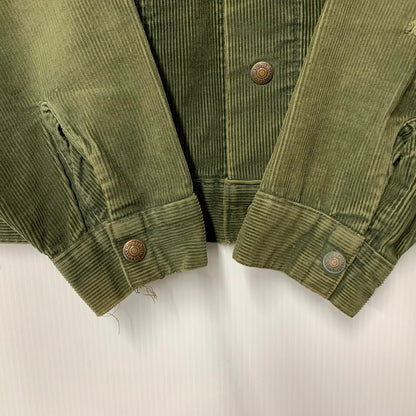 【現状渡し品】【メンズ】 LEVI'S リーバイス 70S 70505 CORDUROY JACKET コーデュロイ ジャケット アウター 146-260927-ya-04-izu サイズ：36 カラー：オリーブ 万代Net店
