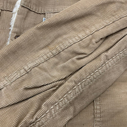 【中古品】【メンズ】 LEVI'S リーバイス 70S 70605-1523 CORDUROY BOA JACKET コーデュロイ ボア ジャケット アウター 146-260927-ya-01-izu サイズ：36 カラー：ブラウン 万代Net店