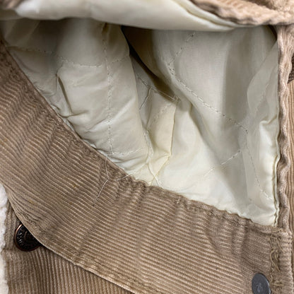 【中古品】【メンズ】 LEVI'S リーバイス 70S 70605-1523 CORDUROY BOA JACKET コーデュロイ ボア ジャケット アウター 146-260927-ya-01-izu サイズ：36 カラー：ブラウン 万代Net店
