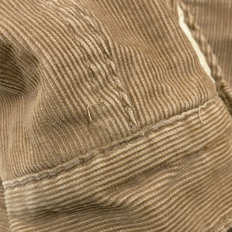 【中古品】【メンズ】 LEVI'S リーバイス 70S 70605-1523 CORDUROY BOA JACKET コーデュロイ ボア ジャケット アウター 146-260927-ya-01-izu サイズ：36 カラー：ブラウン 万代Net店