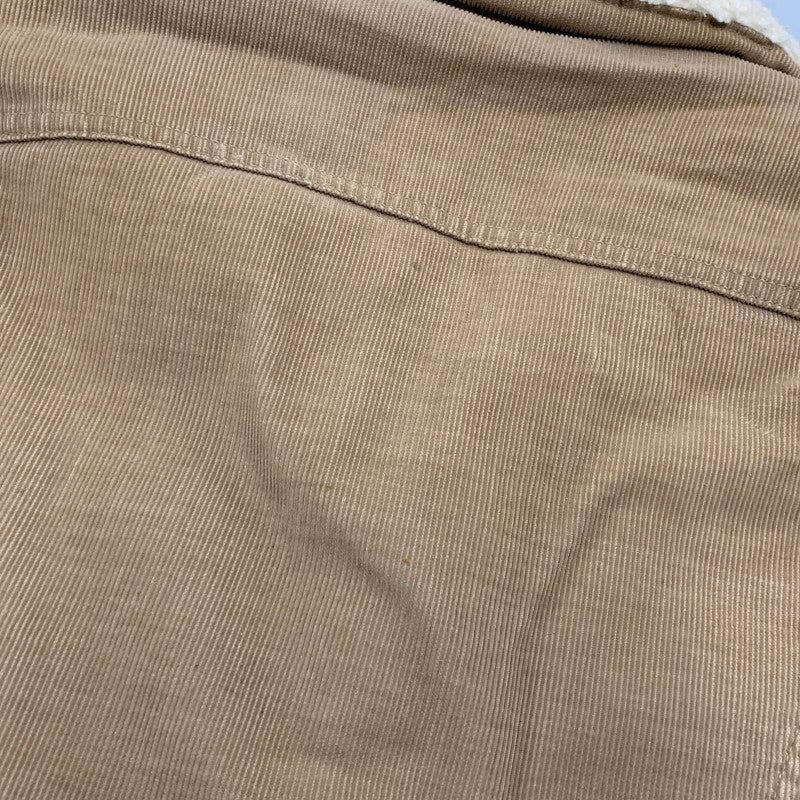 【中古品】【メンズ】 LEVI'S リーバイス 70S 70605-1523 CORDUROY BOA JACKET コーデュロイ ボア ジャケット アウター 146-260927-ya-01-izu サイズ：36 カラー：ブラウン 万代Net店