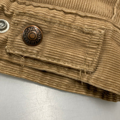 【中古品】【メンズ】 LEVI'S リーバイス 70S 70605-1523 CORDUROY BOA JACKET コーデュロイ ボア ジャケット アウター 146-260927-ya-01-izu サイズ：36 カラー：ブラウン 万代Net店