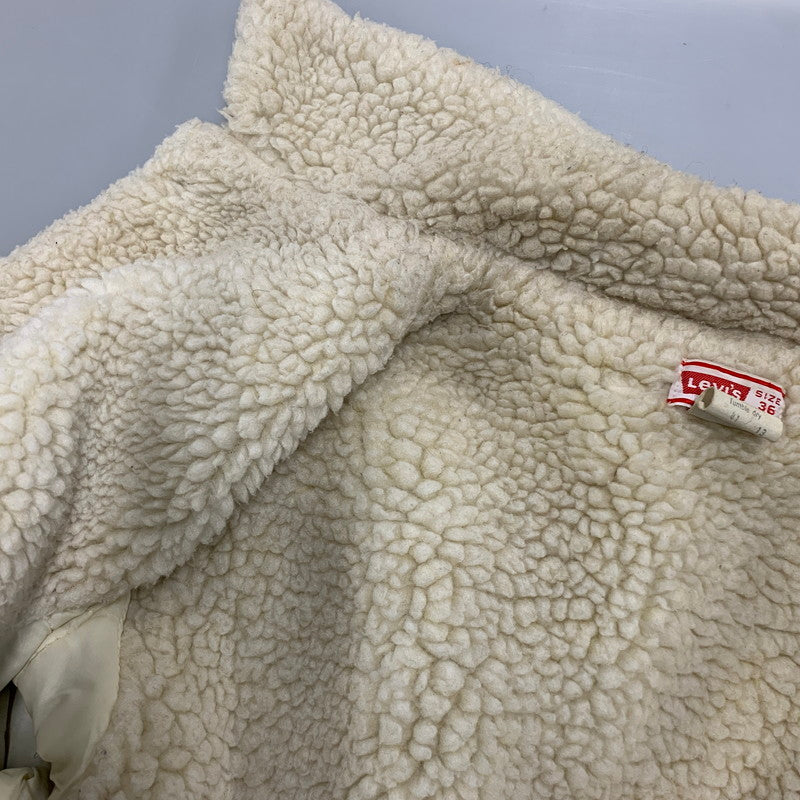【中古品】【メンズ】 LEVI'S リーバイス 70S 70605-1523 CORDUROY BOA JACKET コーデュロイ ボア ジャケット アウター 146-260927-ya-01-izu サイズ：36 カラー：ブラウン 万代Net店