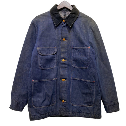 【中古品】【メンズ】 BLUE BELL ブルーベル DENIM BLANKET COVERALL デニム ブランケット カバーオール ジャケット 146-260926-as-05-izu サイズ：36 カラー：インディゴ 万代Net店