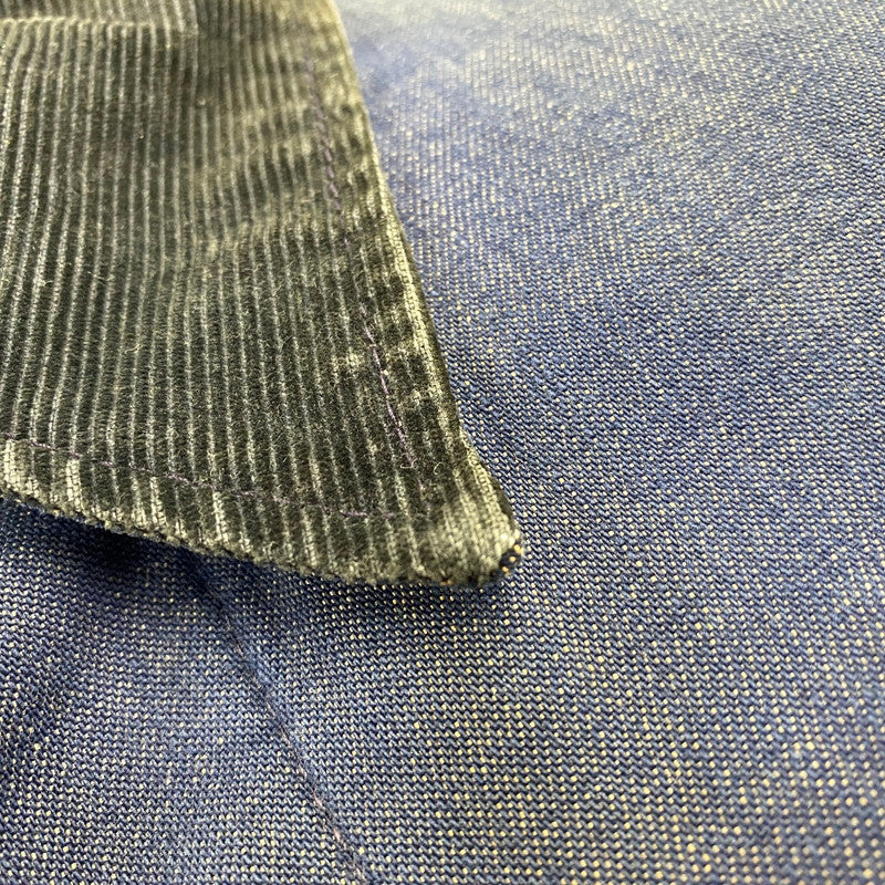 【中古品】【メンズ】 BLUE BELL ブルーベル DENIM BLANKET COVERALL デニム ブランケット カバーオール ジャケット 146-260926-as-05-izu サイズ：36 カラー：インディゴ 万代Net店