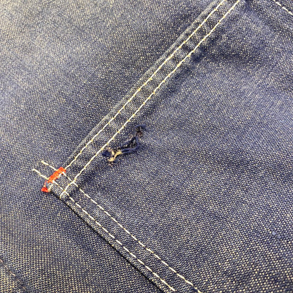 【中古品】【メンズ】 BLUE BELL ブルーベル DENIM BLANKET COVERALL デニム ブランケット カバーオール ジャケット 146-260926-as-05-izu サイズ：36 カラー：インディゴ 万代Net店