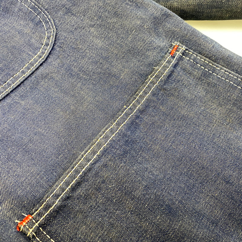 【中古品】【メンズ】 BLUE BELL ブルーベル DENIM BLANKET COVERALL デニム ブランケット カバーオール ジャケット 146-260926-as-05-izu サイズ：36 カラー：インディゴ 万代Net店
