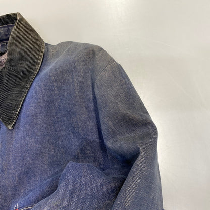 【中古品】【メンズ】 BLUE BELL ブルーベル DENIM BLANKET COVERALL デニム ブランケット カバーオール ジャケット 146-260926-as-05-izu サイズ：36 カラー：インディゴ 万代Net店