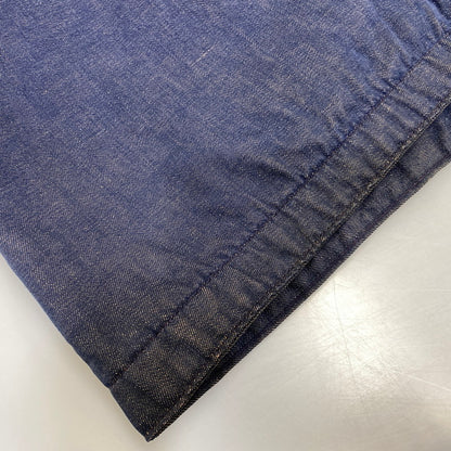 【中古品】【メンズ】 BLUE BELL ブルーベル DENIM BLANKET COVERALL デニム ブランケット カバーオール ジャケット 146-260926-as-05-izu サイズ：36 カラー：インディゴ 万代Net店