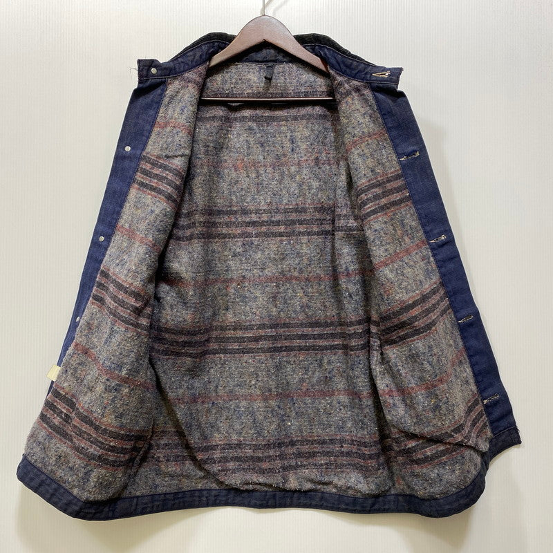 【中古品】【メンズ】 BLUE BELL ブルーベル DENIM BLANKET COVERALL デニム ブランケット カバーオール ジャケット 146-260926-as-05-izu サイズ：36 カラー：インディゴ 万代Net店