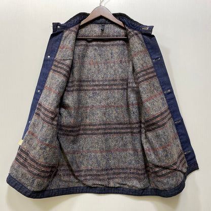 【中古品】【メンズ】 BLUE BELL ブルーベル DENIM BLANKET COVERALL デニム ブランケット カバーオール ジャケット 146-260926-as-05-izu サイズ：36 カラー：インディゴ 万代Net店