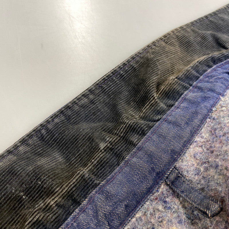 【中古品】【メンズ】 BLUE BELL ブルーベル DENIM BLANKET COVERALL デニム ブランケット カバーオール ジャケット 146-260926-as-05-izu サイズ：36 カラー：インディゴ 万代Net店