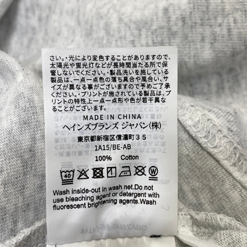 【中古品】【メンズ】 WTAPS ダブルタップス × CHAMPION チャンピオン C8-D360 ACADEMY SS COTTON. TEE アカデミー ショートスリーブ Tシャツ コットン トップス 142-260926-kh-05-izu サイズ：L カラー：ライトグレー系 万代Net店