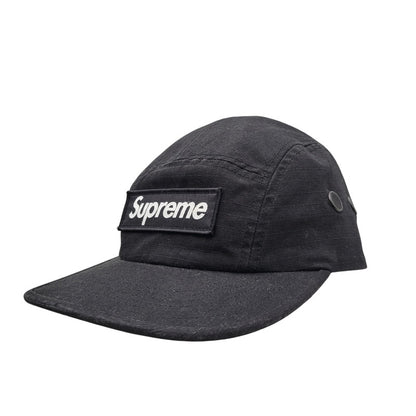 【中古品】【メンズ/レディース】 Supreme シュプリーム MILITARY CAMP CAP ミリタリー キャンプキャップ 帽子 185-260927-as-05-izu サイズ：F カラー：ブラック 万代Net店