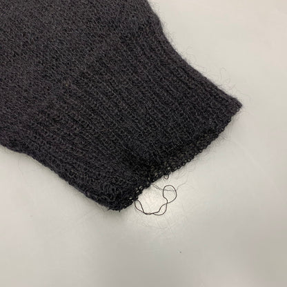 【中古品】【メンズ】 SAINT LAURENT サンローラン 330369 Y1BM1 エディ期 13WA MOHAIR BORDER KNIT CARDIGAN モヘヤ ボーダー ニット カーディガン トップス 長袖 141-260927-ya-02-izu サイズ：S カラー：ブラック×グレー 万代Net店