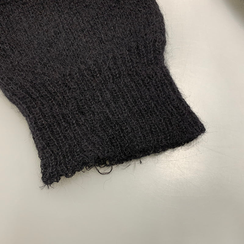 【中古品】【メンズ】 SAINT LAURENT サンローラン 330369 Y1BM1 エディ期 13WA MOHAIR BORDER KNIT CARDIGAN モヘヤ ボーダー ニット カーディガン トップス 長袖 141-260927-ya-02-izu サイズ：S カラー：ブラック×グレー 万代Net店